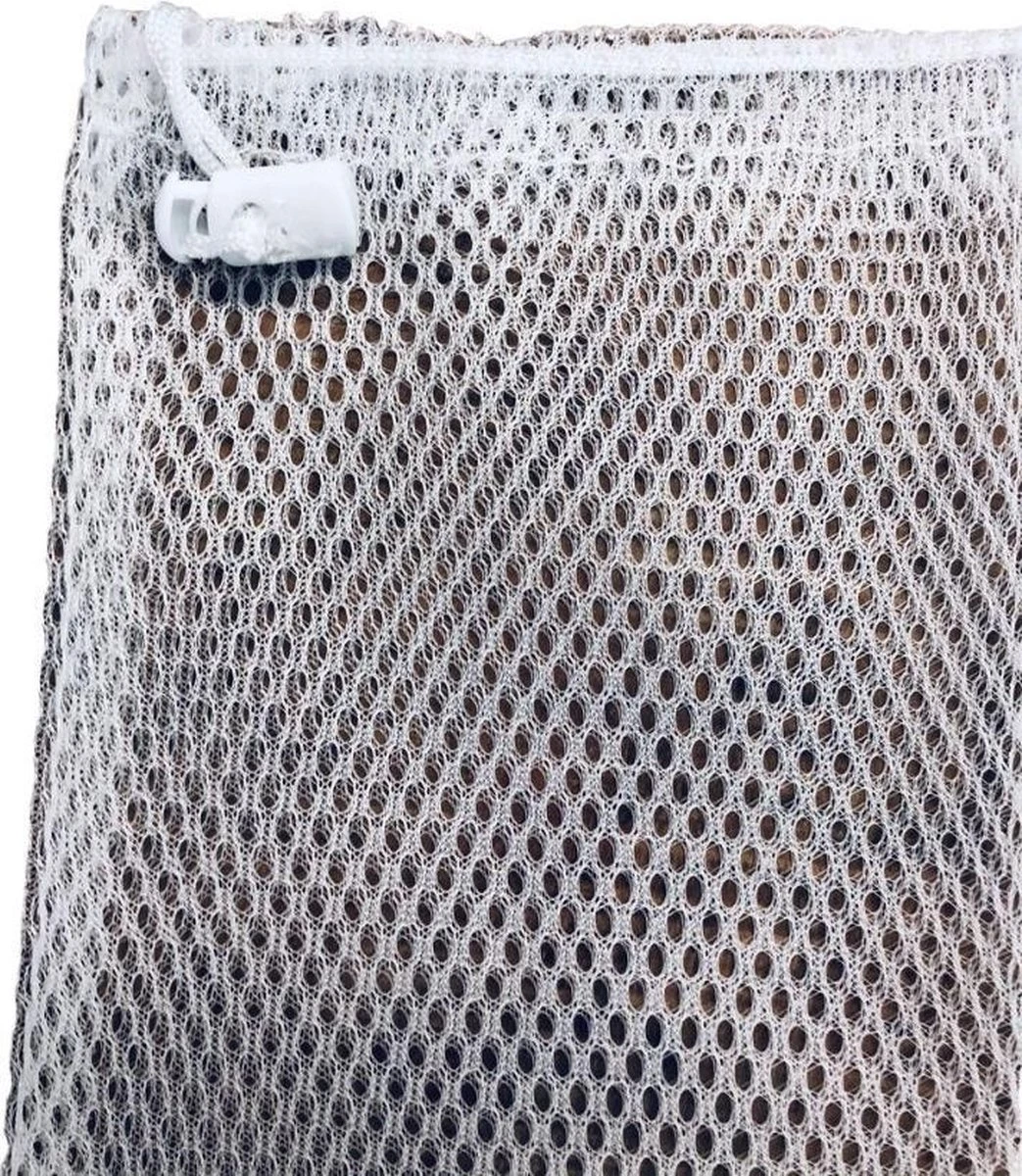 Orange85 Waszak - Groot - XL - 60 X 90 CM - Wit - Treksysteem - Trekbandsluiting - Polyester - Wasnet - Laundry Bag - Voor Kleding 7 Orange85 Waszak - Groot - XL - 60 X 90 CM - Wit - Treksysteem - Trekbandsluiting - Polyester - Wasnet - Laundry Bag - Voor Kleding - Afbeelding 7