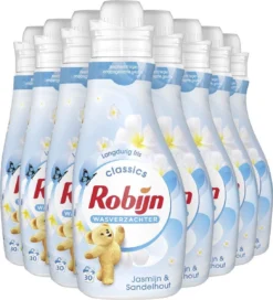 Robijn Jasmijn & Sandelhout Wasverzachter - 8 X 30 Wasbeurten- Voordeelverpakking