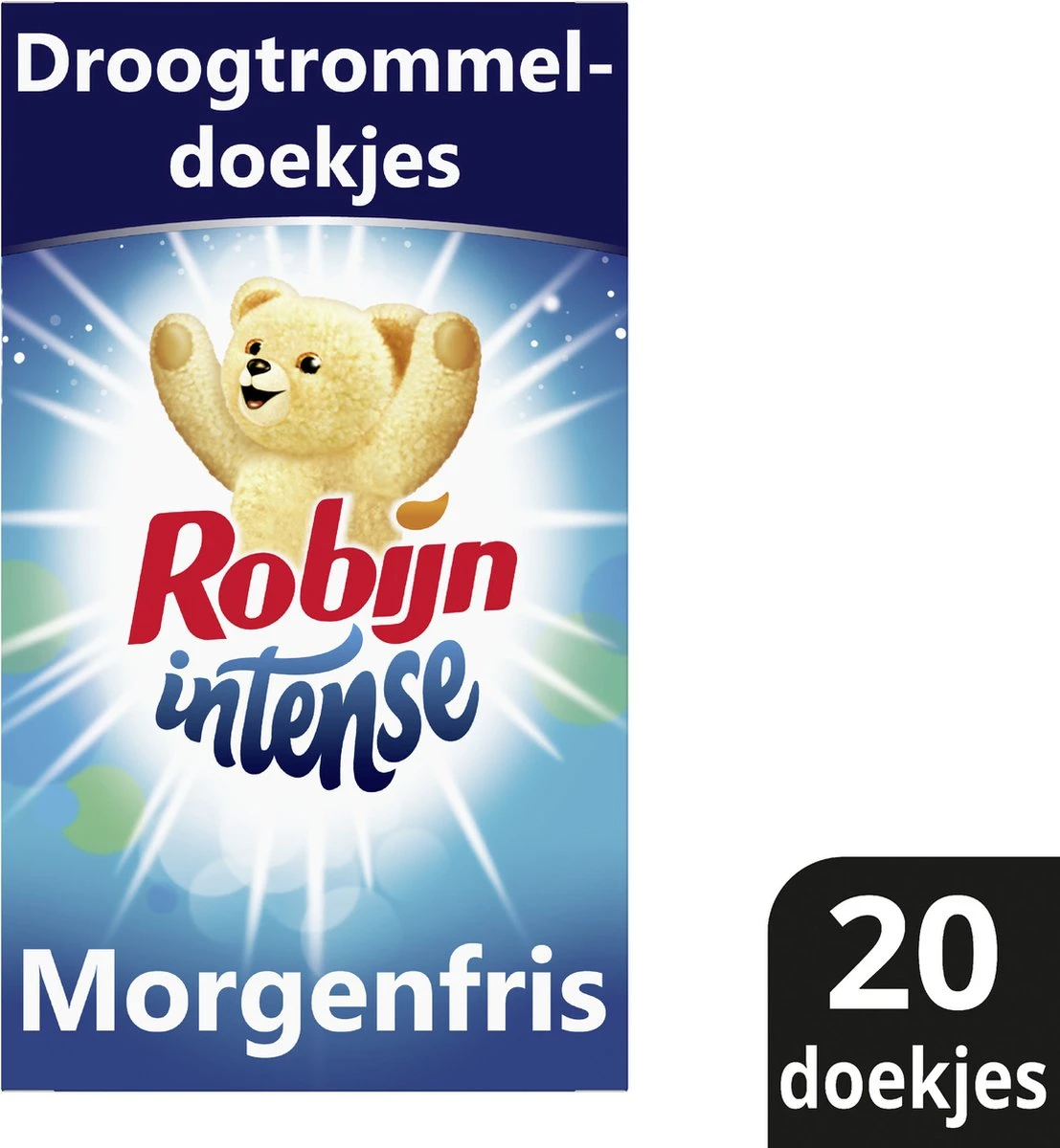 Robijn Droogtrommeldoekjes Intense 20 Stuks 1 Robijn Droogtrommeldoekjes Intense 20 Stuks