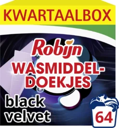 Robijn Classics Black Velvet Wasmiddeldoekjes - 4 X 16 Wasstrips - Voordeelverpakking 17 Robijn Classics Black Velvet Wasmiddeldoekjes - 4 X 16 Wasstrips - Voordeelverpakking -Wasbenodigdheden Winkel 1117x1200 2
