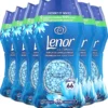 Lenor Geurbooster Zeebries - Geurparels - 6x11 Wasbeurten - Voordeelverpakking