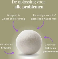 Goodlifehacks Originele XL 6 Stuks Drogerballen - Wasbollen - Wasverzachter - Zero Waste Dryerballs - Duurzaam - Herbruikbare Droogballen - Wit & Grijs - Energie Besparen -Wasbenodigdheden Winkel 1182x1200 1