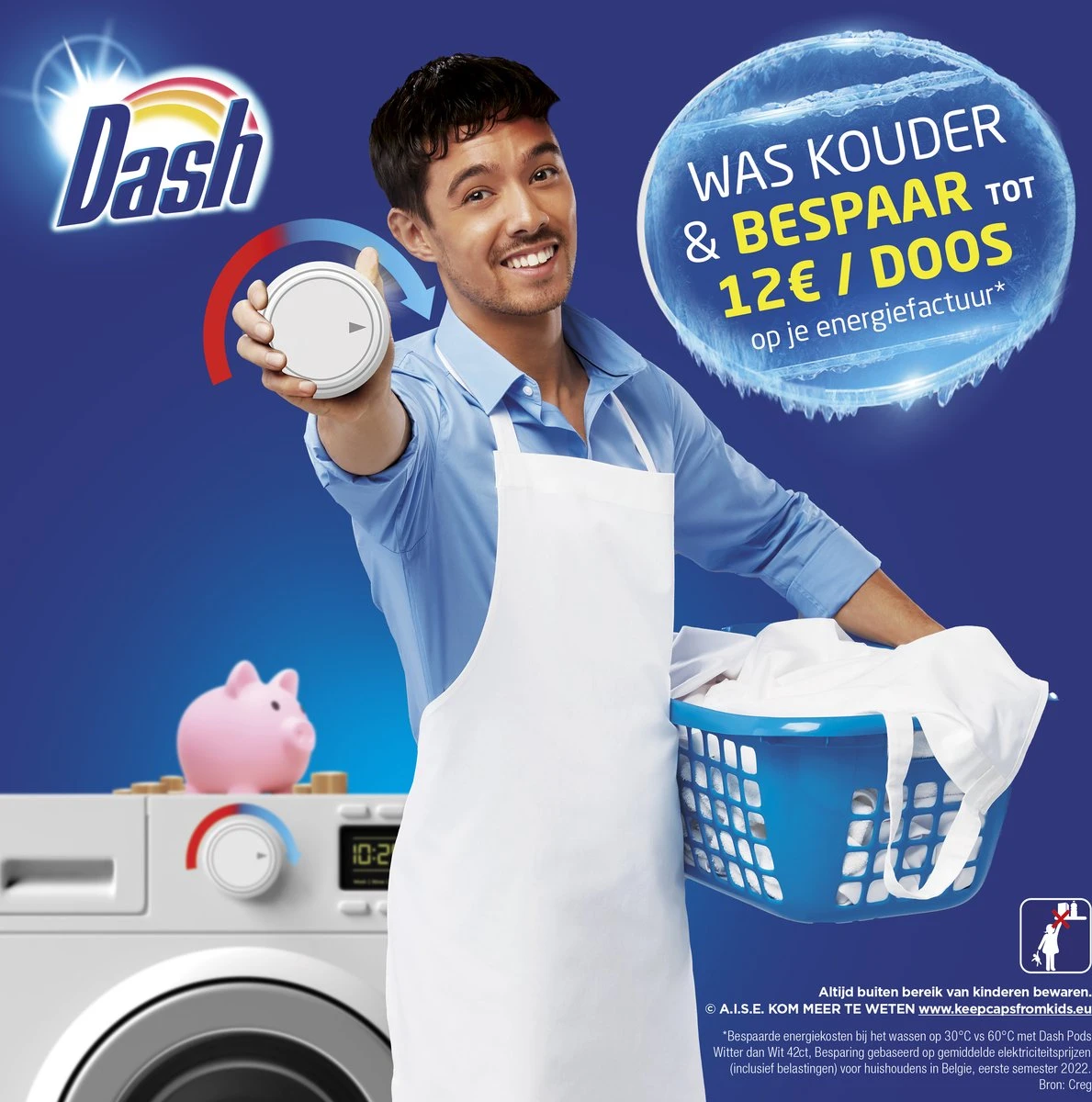 Dash All In 1 Wasmiddel Pods - Wascapsules - Witter Dan Wit - Voordeelverpakking 3 X 42 Wasbeurten 3 Dash All In 1 Wasmiddel Pods - Wascapsules - Witter Dan Wit - Voordeelverpakking 3 X 42 Wasbeurten - Afbeelding 3