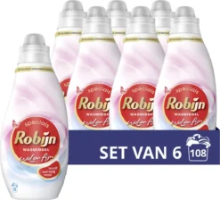 Robijn Specials Wol & Fijn Vloeibaar Wasmiddel - 6 X 18 Wasbeurten - Voordeelverpakking