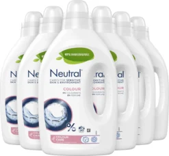 Neutral Vloeibaar Wasmiddel Kleur - 6 X 20 Wasbeurten - Voordeelverpakking 10 Neutral Vloeibaar Wasmiddel Kleur - 6 X 20 Wasbeurten - Voordeelverpakking -Wasbenodigdheden Winkel 1200x1108
