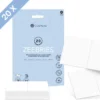 Cosmeau Wasstrips 20 Wasbeurten Zeebries Wasmiddel Wasvellen Wasdoekjes Detergent Sheets Eco Laundry Strips Proefpakket - Plasticvrij Biologisch