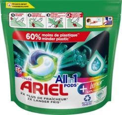 Ariel All In 1 Wasmiddel Pods + Touch Van Lenor Unstoppables - Wascapsules - Voordeelverpakking - 3 X 35 Wasbeurten 15 Ariel All In 1 Wasmiddel Pods + Touch Van Lenor Unstoppables - Wascapsules - Voordeelverpakking - 3 X 35 Wasbeurten -Wasbenodigdheden Winkel 1200x1126 1