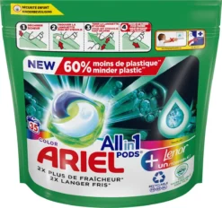 Ariel All In 1 Wasmiddel Pods Kleur + Lenor Unstoppables - 35 Wasbeurten