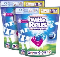 Witte Reus Power Caps Wascapsules - Wasmiddel Capsules - Voordeelverpakking - 2x40 Wasbeurten -Wasbenodigdheden Winkel 1200x1138