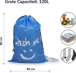 Wonair - Grote Waszak - 60x90cm - Hemelsblauw - Met Trekkoord En Draagband 13 Wonair - Grote Waszak - 60x90cm - Hemelsblauw - Met Trekkoord En Draagband -Wasbenodigdheden Winkel 1200x1147 1