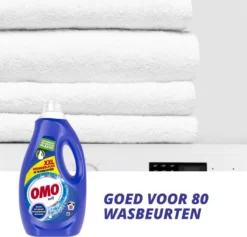Omo Wit XXL Vloeibaar Wasmiddel - 80 Wasbeurten - Voordeelfles -Wasbenodigdheden Winkel 1200x1152 3