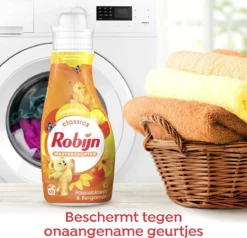 Robijn Classics Passiebloem & Bergamot Wasverzachter - 4 X 30 Wasbeurten - Voordeelverpakking -Wasbenodigdheden Winkel 1200x1156 7