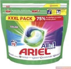 Ariel All-in-1 Pods - Color - 70 Stuks / Wasbeurten - XXXL Pack -Wasbenodigdheden Winkel 1200x1160 10