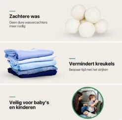 Tenify 6 XL Drogerballen + Extra Lavendel Olie - Wasbollen - Duurzaam - Schaapswol - Wasverzachter - Wasdrogerballen - Herbruikbare Droogballen - Energie Besparen 15 Tenify 6 XL Drogerballen + Extra Lavendel Olie - Wasbollen - Duurzaam - Schaapswol - Wasverzachter - Wasdrogerballen - Herbruikbare Droogballen - Energie Besparen -Wasbenodigdheden Winkel 1200x1179 2