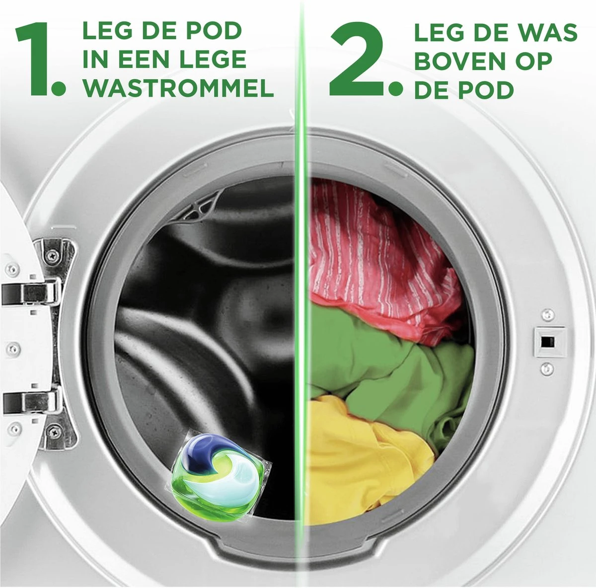 Ariel All In 1 Pods + Actieve Geurbestrijding - Wasmiddel Wascapsules - 3 X 35 Wasbeurten - Voordeelverpakking 6 Ariel All In 1 Pods + Actieve Geurbestrijding - Wasmiddel Wascapsules - 3 X 35 Wasbeurten - Voordeelverpakking - Afbeelding 6