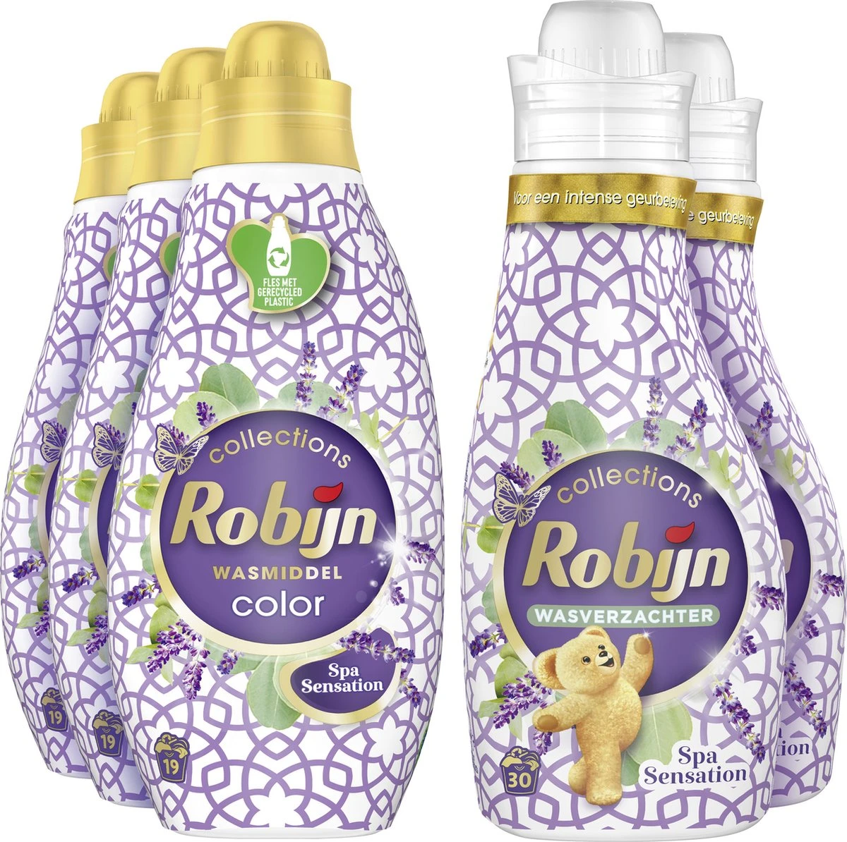 Robijn Perfect Match Spa Sensation Wasmiddel En Wasverzachter Pakket - 5 Stuks - Voordeelverpaking 2 Robijn Perfect Match Spa Sensation Wasmiddel En Wasverzachter Pakket - 5 Stuks - Voordeelverpaking - Afbeelding 2