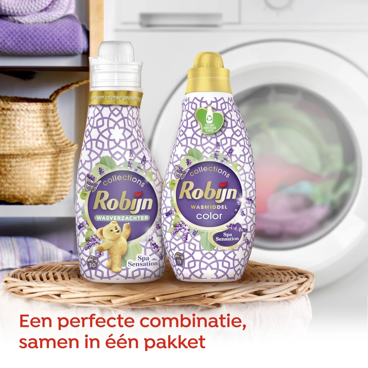 Robijn Perfect Match Spa Sensation Wasmiddel En Wasverzachter Pakket - 5 Stuks - Voordeelverpaking 4 Robijn Perfect Match Spa Sensation Wasmiddel En Wasverzachter Pakket - 5 Stuks - Voordeelverpaking - Afbeelding 4