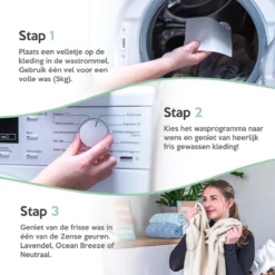 Zense Eco Wasmiddel Wasstrips - 72 Grote Wasbeurten - Neutraal - Wasmiddeldoekjes 19 Zense Eco Wasmiddel Wasstrips - 72 Grote Wasbeurten - Neutraal - Wasmiddeldoekjes -Wasbenodigdheden Winkel 1200x1200 111