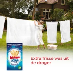 Robijn Droogtrommeldoekjes Intense 20 Stuks 10 Robijn Droogtrommeldoekjes Intense 20 Stuks -Wasbenodigdheden Winkel 1200x1200 1219