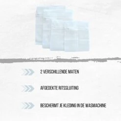 Orange85 Waszak - 4-Delige Set - Lingerie - Bh - Kleding - Met Ritssluiting - Waszakje - Groot - Klein - Wasgoed - Wasmachine - Wasnet - Polyester - Laundry Bag -Wasbenodigdheden Winkel 1200x1200 1361