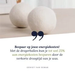 Geniet Van Gemak® | Herbruikbare Wollen Drogerballen | Wasbollen | Schaapswol | Duurzame En Energiebesparende Wasballen | 6 XL Drogerballen -Wasbenodigdheden Winkel 1200x1200 1464