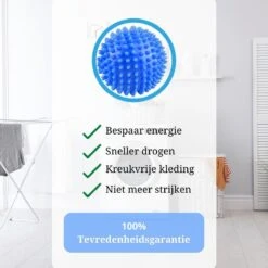 Wasdroger Ballen - Wasbol - Droogballen - Wasbal - Wasballen - Drogerballen - Wasballen Voor Wasmachine - 4 Stuks -Wasbenodigdheden Winkel 1200x1200 1484