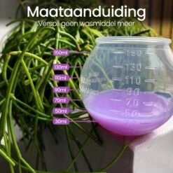 BluGo Doseerbol 2 Stuks - Wasbollen - Doseerdop - Drogerballen - Wasballen - Wasmiddel - Herbruikbaar - Maataanduiding - 150ml -Wasbenodigdheden Winkel 1200x1200 1496