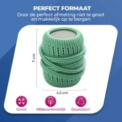 Roegaarden Drogerballen - Droogballen - Met Spons - Duurzaam - Sneller Droog 11 Roegaarden Drogerballen - Droogballen - Met Spons - Duurzaam - Sneller Droog -Wasbenodigdheden Winkel 1200x1200 1523