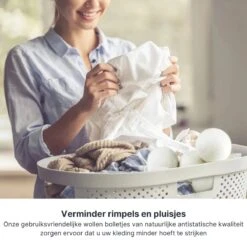 Wollen Drogerballen - Duurzaam & Milieuvriendelijk - Wasbol - Verkort Droogtijd - Droogballen - Hypoallergeen En Chemicaliënvrij - Bespaar Op Energierekening - Wasdroger Ballen - Wasbollen -Wasbenodigdheden Winkel 1200x1200 1531