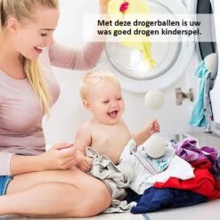 Droger Ballen Wol - Wasdroger Herbruikbare Wollen Droger Ballen - Droogballen Voor Snellere Droogtijd- Set 6 Stuks - Swilix -Wasbenodigdheden Winkel 1200x1200 1554