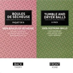 Lavayette XL Drogerballen Met 25ml Wasparfum - WasdrogerBallen – Droogballen – Wasbol – 100% Nieuw-Zeelands Schapenwol – Milieu- En Diervriendelijk – 6 Stuks -Wasbenodigdheden Winkel 1200x1200 1566