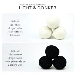 STEAMRS - 6x Wasdrogerballen - 100% Schapenwol - Verkort Droogtijd - Zachtere & Kreukloze Was -Wasbenodigdheden Winkel 1200x1200 1625