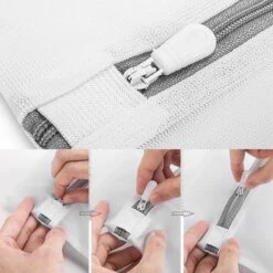 ForDig Wasnet Waszakjes (5 Stuks) Voor Lingerie En Fijne Was - Geschikt Voor Wasmachine - Met Rits - Wit -Wasbenodigdheden Winkel 1200x1200 1634