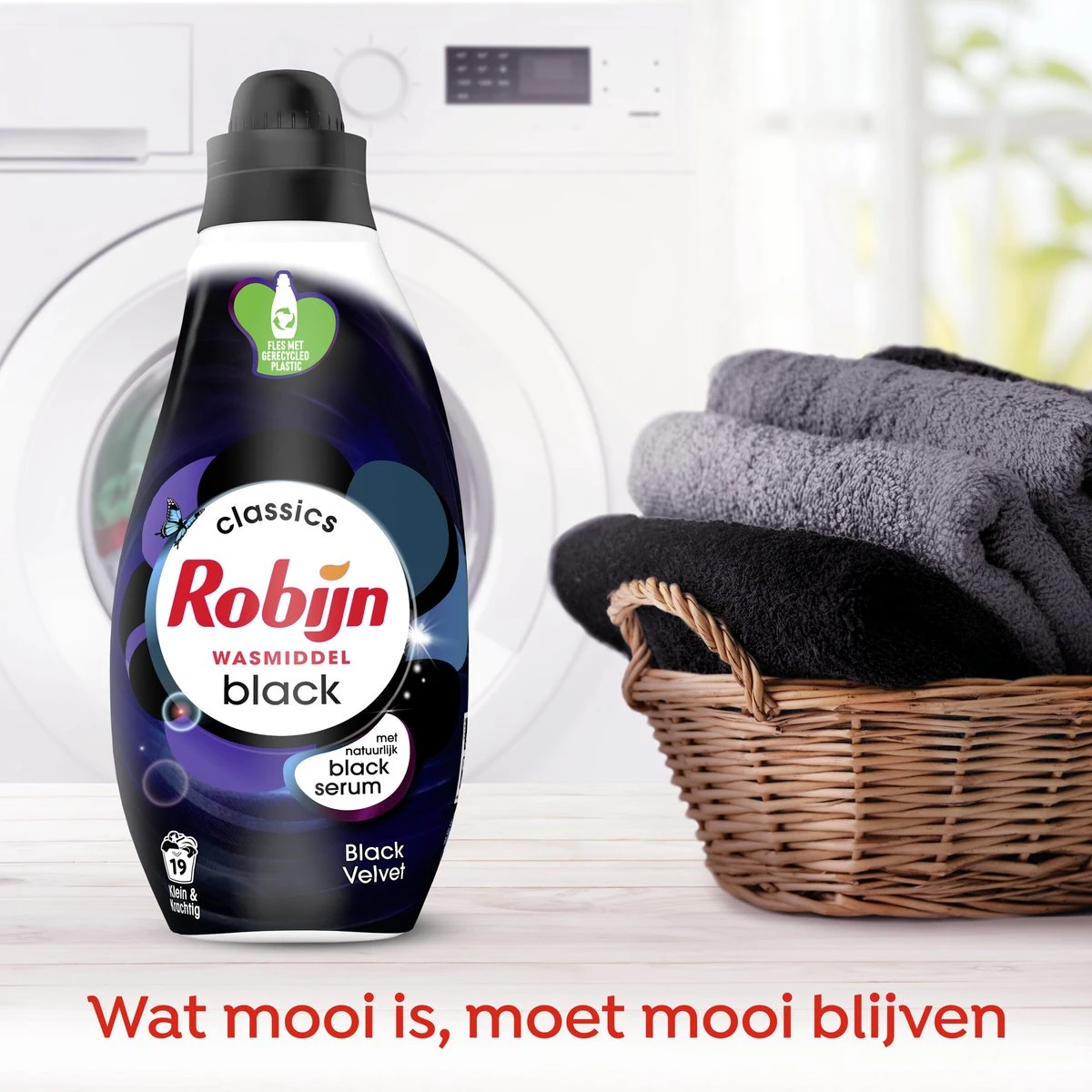 Robijn Klein & Krachtig Black Velvet Vloeibaar Wasmiddel - 8 X 19 Wasbeurten - Voordeelverpakking 7 Robijn Klein & Krachtig Black Velvet Vloeibaar Wasmiddel - 8 X 19 Wasbeurten - Voordeelverpakking - Afbeelding 7