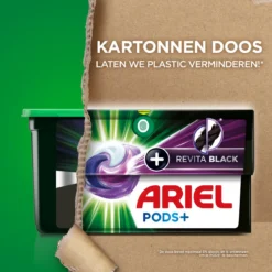 Ariel Wasmiddel Pods + Revitablack - Voor De Zwarte Was - 4 X 28 Wasbeurten - Voordeelverpakking -Wasbenodigdheden Winkel 1200x1200 496