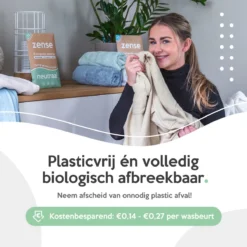 Zense Eco Wasmiddel Wasstrips - 72 Grote Wasbeurten - Ocean Breeze 12 Zense Eco Wasmiddel Wasstrips - 72 Grote Wasbeurten - Ocean Breeze -Wasbenodigdheden Winkel 1200x1200 512