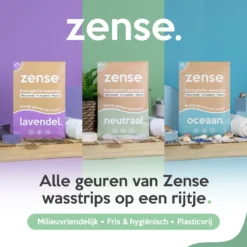 Zense Eco Wasmiddel Wasstrips - 72 Grote Wasbeurten - Ocean Breeze 17 Zense Eco Wasmiddel Wasstrips - 72 Grote Wasbeurten - Ocean Breeze -Wasbenodigdheden Winkel 1200x1200 517