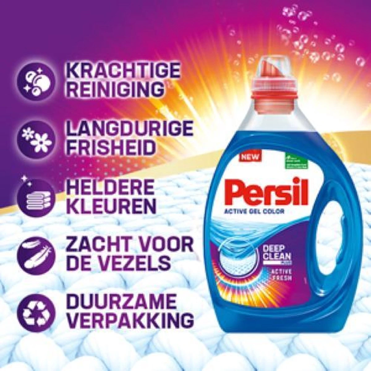 Persil® Persil Active Gel Color - Vloeibaar Wasmiddel - Voordeelverpakking - 6 X 20 Wasbeurten 13 Persil® Persil Active Gel Color - Vloeibaar Wasmiddel - Voordeelverpakking - 6 X 20 Wasbeurten - Afbeelding 13