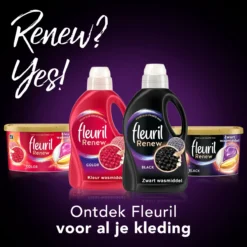 Fleuril Renew Zwart - Vloeibaar Wasmiddel - Voordeelverpakking - 65 Wasbeurten -Wasbenodigdheden Winkel 1200x1200 612