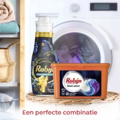 Robijn Black Velvet 3 In 1 Wascapsules - 40 Wasbeurten - Kwartaalbox -Wasbenodigdheden Winkel 1200x1200 647