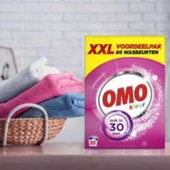 Omo Kleur XXL Waspoeder Voor De Gekleurde Was - 80 Wasbeurten -Wasbenodigdheden Winkel 1200x1200 810