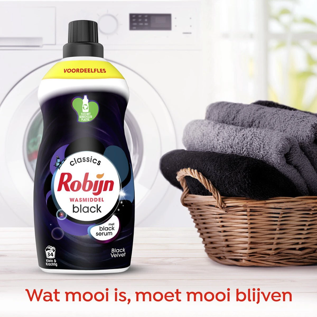 4x Robijn Klein & Krachtig Wasmiddel Black Velvet 1,19 Liter 5 4x Robijn Klein & Krachtig Wasmiddel Black Velvet 1,19 Liter - Afbeelding 5