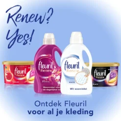 Fleuril Renew Wit - Vloeibaar Wasmiddel - Voordeelverpakking - 65 Wasbeurten -Wasbenodigdheden Winkel 1200x1200 896