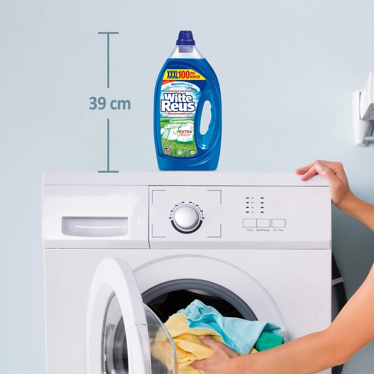 Witte Reus Gel Wasmiddel- Kwartaalverpakking - 100 Wasbeurten 6 Witte Reus Gel Wasmiddel- Kwartaalverpakking - 100 Wasbeurten - Afbeelding 6