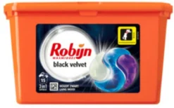 Robijn Color Black Velvet En Stralend Wit 3-in-1 Wascapsules Pakket - 3 X 15 Wasbeurten - Voordeelverpakking -Wasbenodigdheden Winkel 1200x748