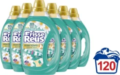 Frisse Reus Lotus Amandel Gel Vloeibaar Wasmiddel - Witte Was - Voordeelverpakking - 120 Wasbeurten -Wasbenodigdheden Winkel 1200x758 1