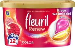 Fleuril Renew Color Caps - Wasmiddel Capsules - Voordeelverpakking - 8 X 12 Wasbeurten -Wasbenodigdheden Winkel 1200x772