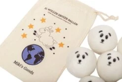 Miki's Goods® XL Wollen Drogerballen 6 Stuks - Panda Wasballen - Duurzaam - Wasbol - 100% Nieuw-Zeelandse Schapenwol - Wasbollen - Herbruikbaar- Droogballen - Snellere Droogtijd - Zuigt Dierenharen Op 11 Miki's Goods® XL Wollen Drogerballen 6 Stuks - Panda Wasballen - Duurzaam - Wasbol - 100% Nieuw-Zeelandse Schapenwol - Wasbollen - Herbruikbaar- Droogballen - Snellere Droogtijd - Zuigt Dierenharen Op -Wasbenodigdheden Winkel 1200x800 12