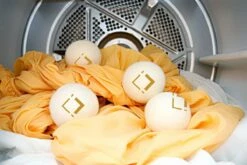 LuxerLiving Wasbol Set Van 6 - Droogt Tot 30% Sneller - Wasverzachter - Droger Ballen - Dryer Balls - Ecologisch - 100% Wol -Wasbenodigdheden Winkel 1200x800 13