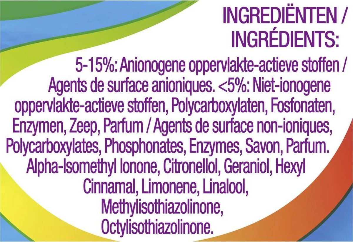 Robijn Morgenfris Wasmiddel En Wasverzachter - 57 Wasbeurten - Voordeelverpakking 5 Robijn Morgenfris Wasmiddel En Wasverzachter - 57 Wasbeurten - Voordeelverpakking - Afbeelding 5
